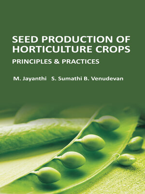 cover image of Seed Production of Horticulture Crops